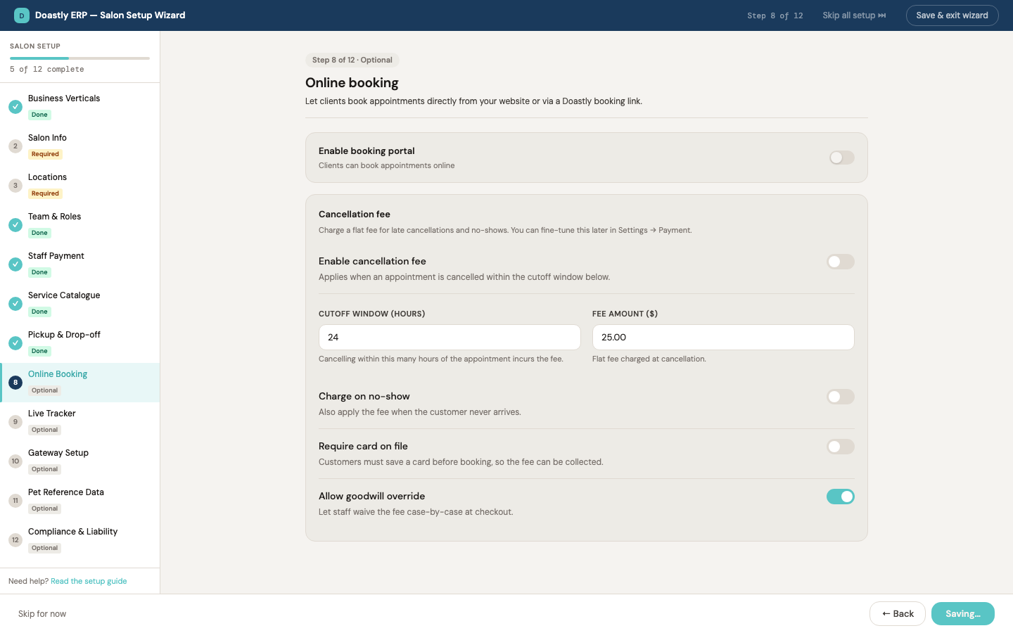 Step 12: Compliance &amp; Liability